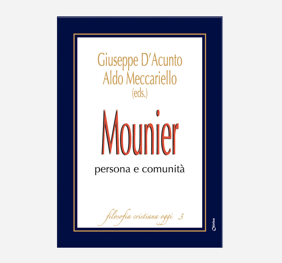 Mounier: - Chirico